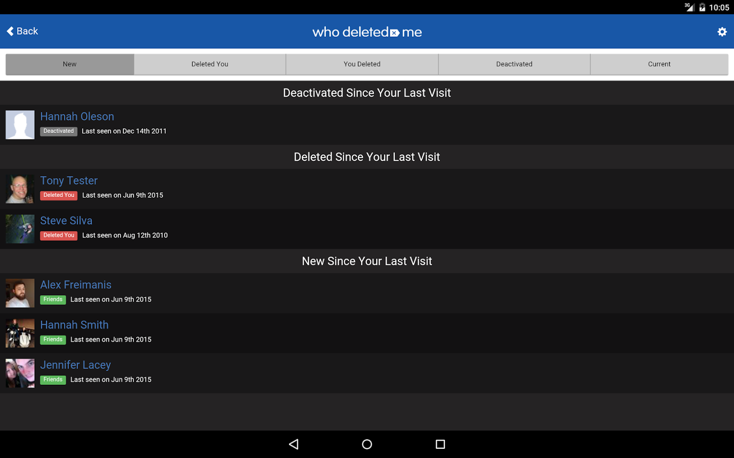 Who Deleted Me on Facebook