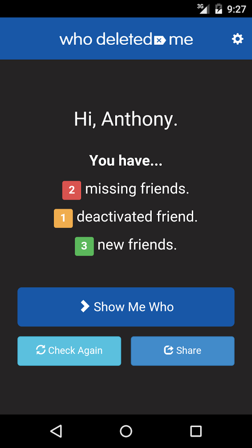 Who Deleted Me on Facebook