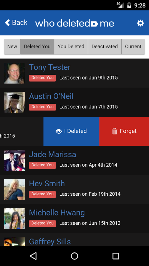 Who Deleted Me on Facebook