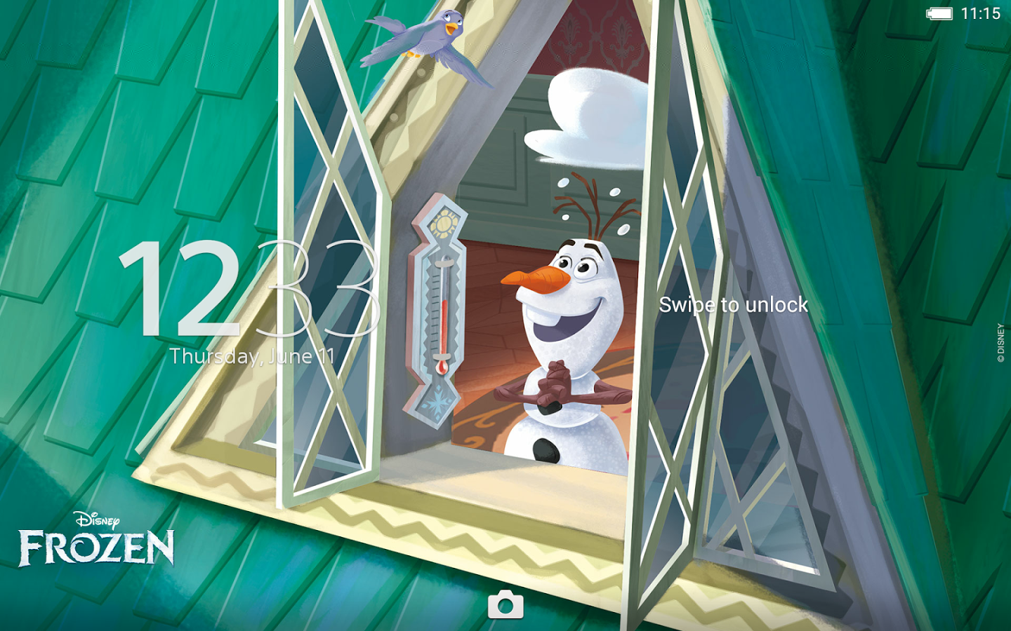 XPERIA™ Frozen Summer Theme