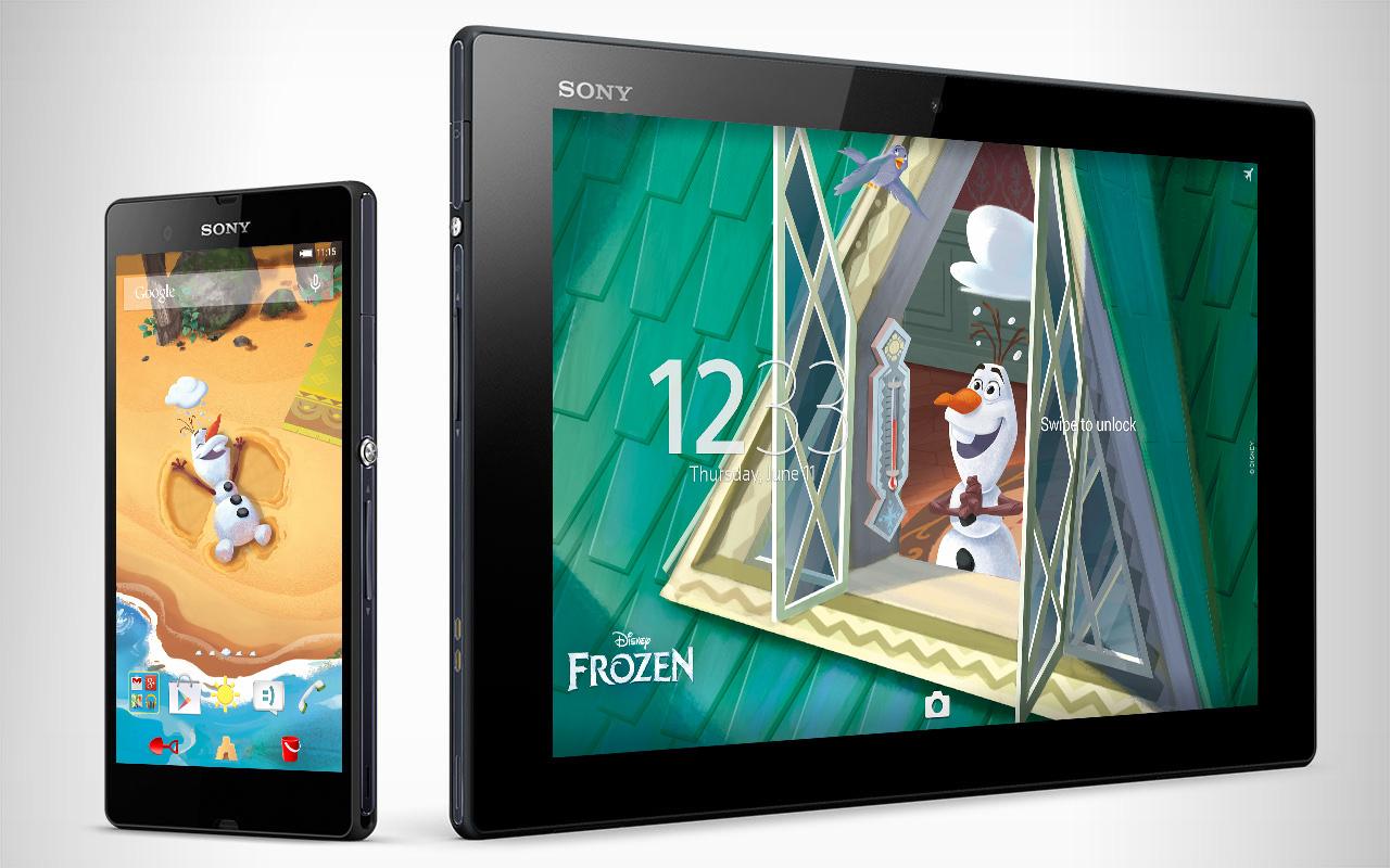 XPERIA™ Frozen Summer Theme