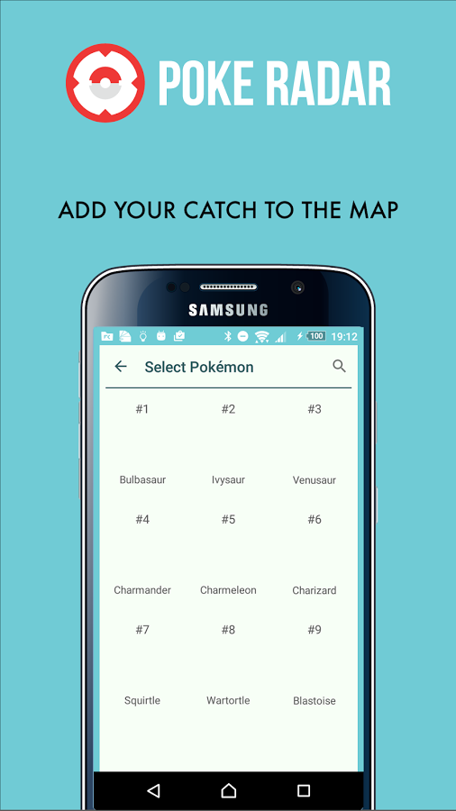 Poke Radar find Pokémon nearby