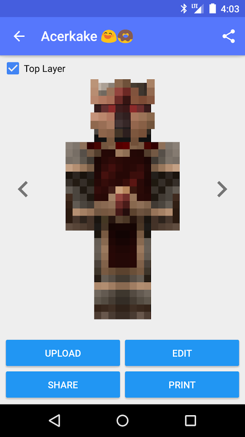 BEST Skin Editor for Minecraft Pocket Edition FREE APK for Android