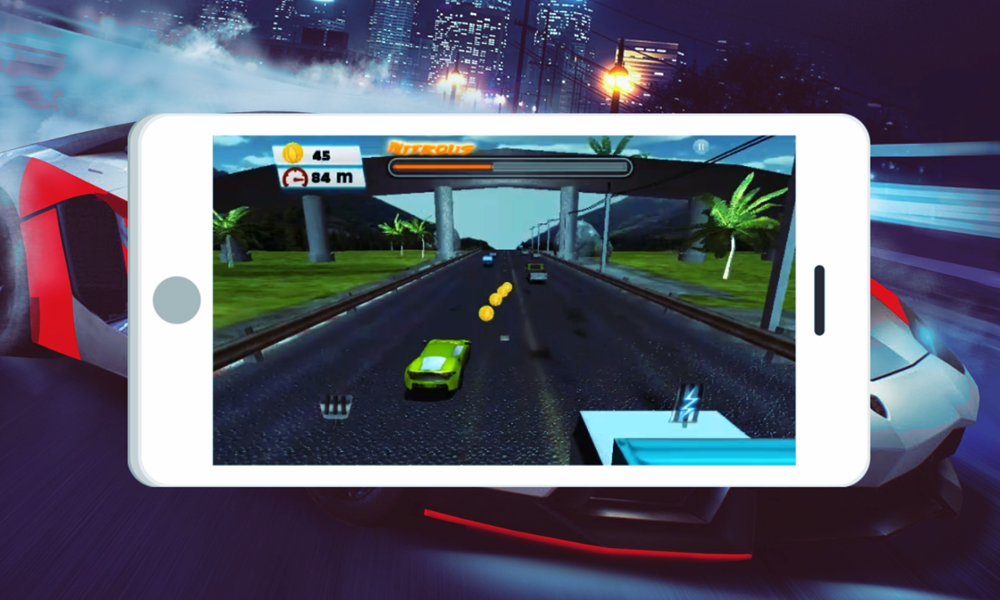 Download Speed Cars Racing 3D (Mod Money) 1.1mod APK For Android