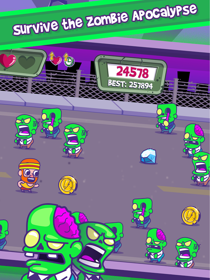 Zombie Chase - Runner Game (Mod Money/Unlock/Ads-Free)