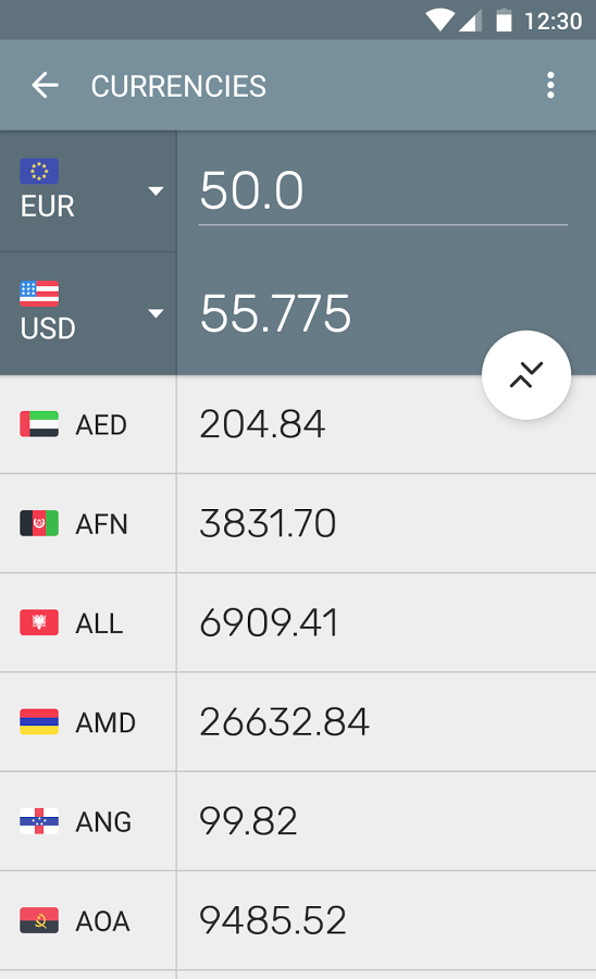 One Unit Converter & Currency