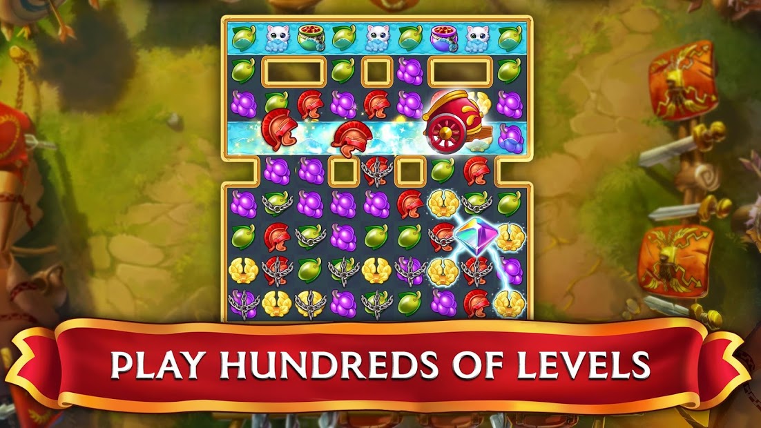 Jewels of Rome: Gems and Jewels Match-3 Puzzle (Mod Money)