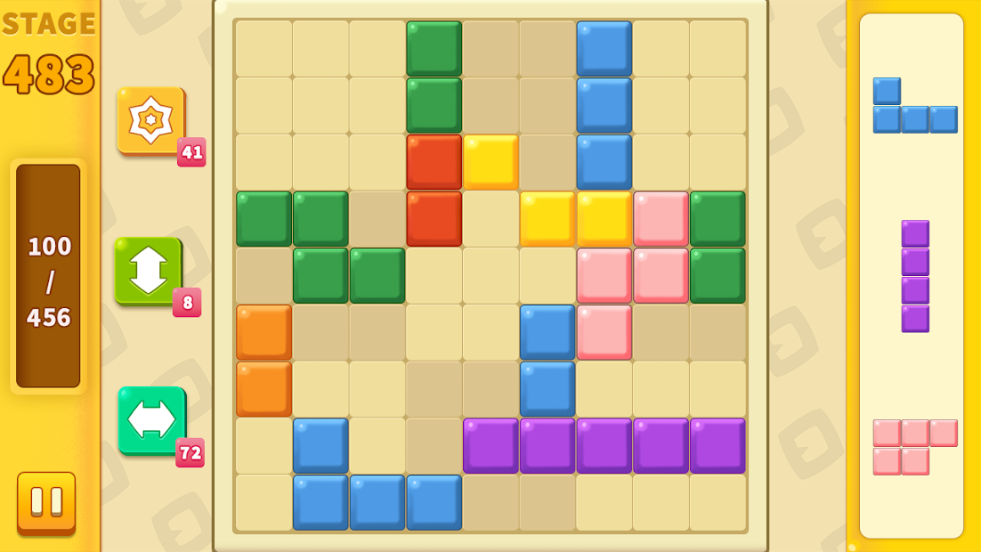 Block Cross Puzzle[Mod]