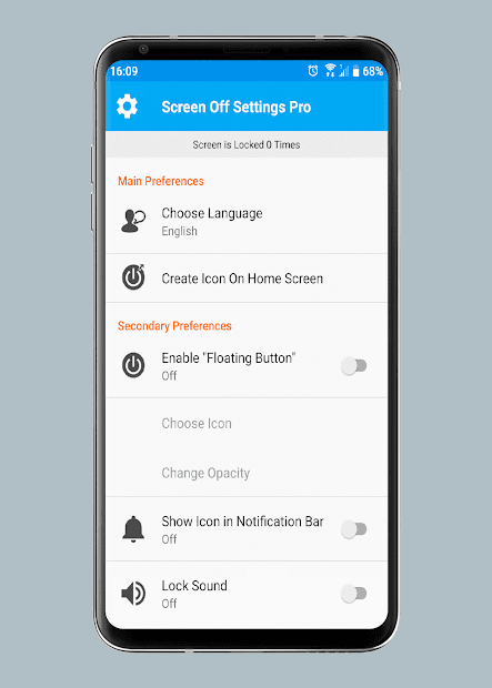 Screen Off Pro (Screen Lock)[Paid][Mod]