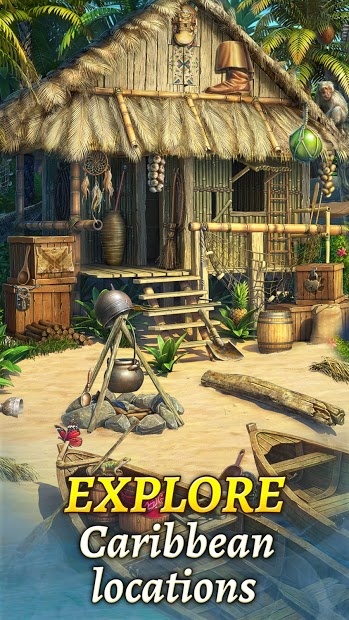 The Hidden Treasures: Find Hidden Objects・Match 3  (Mod Mone
