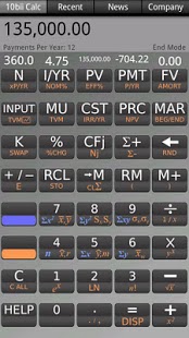 10bii Financial Calculator