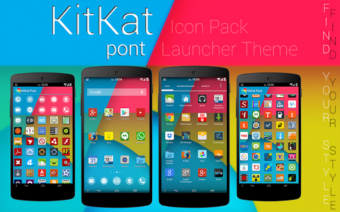 Apex/Nova - KitKat Pont Icons