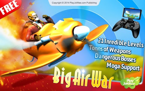 Big Air War Shooter Scroller (Free Shopping)