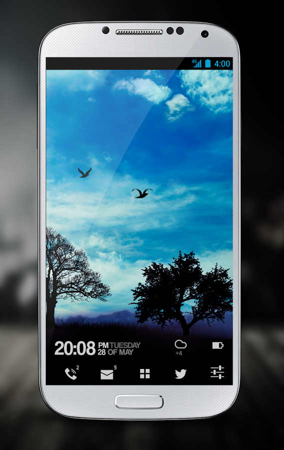 Blue Sky Pro Live Wallpaper