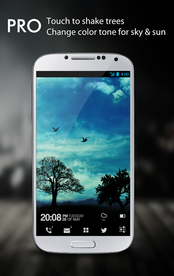 Blue Sky Pro Live Wallpaper