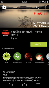 FireChili THYRUS Theme CM11