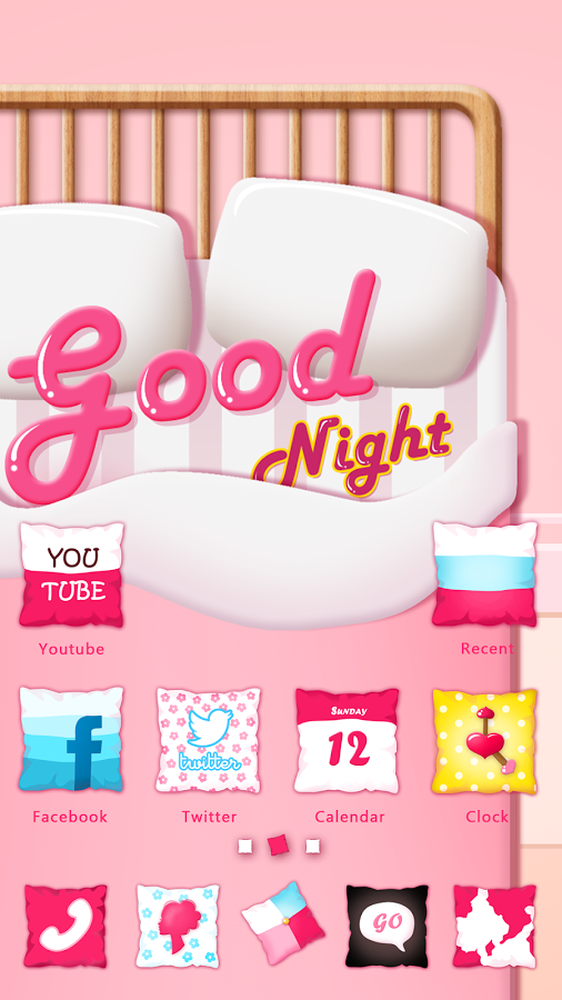 Good Night GO Launcher Theme