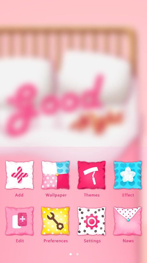 Good Night GO Launcher Theme