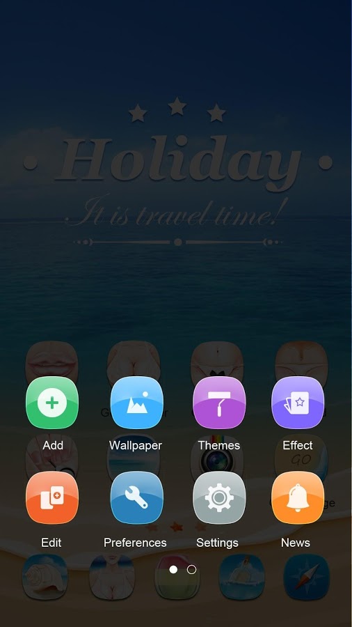 Holiday GO Launcher Theme