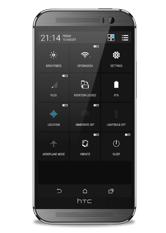 HTC One M8 Sense 6 Theme