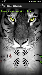 Lock Screen Tiger Sequence