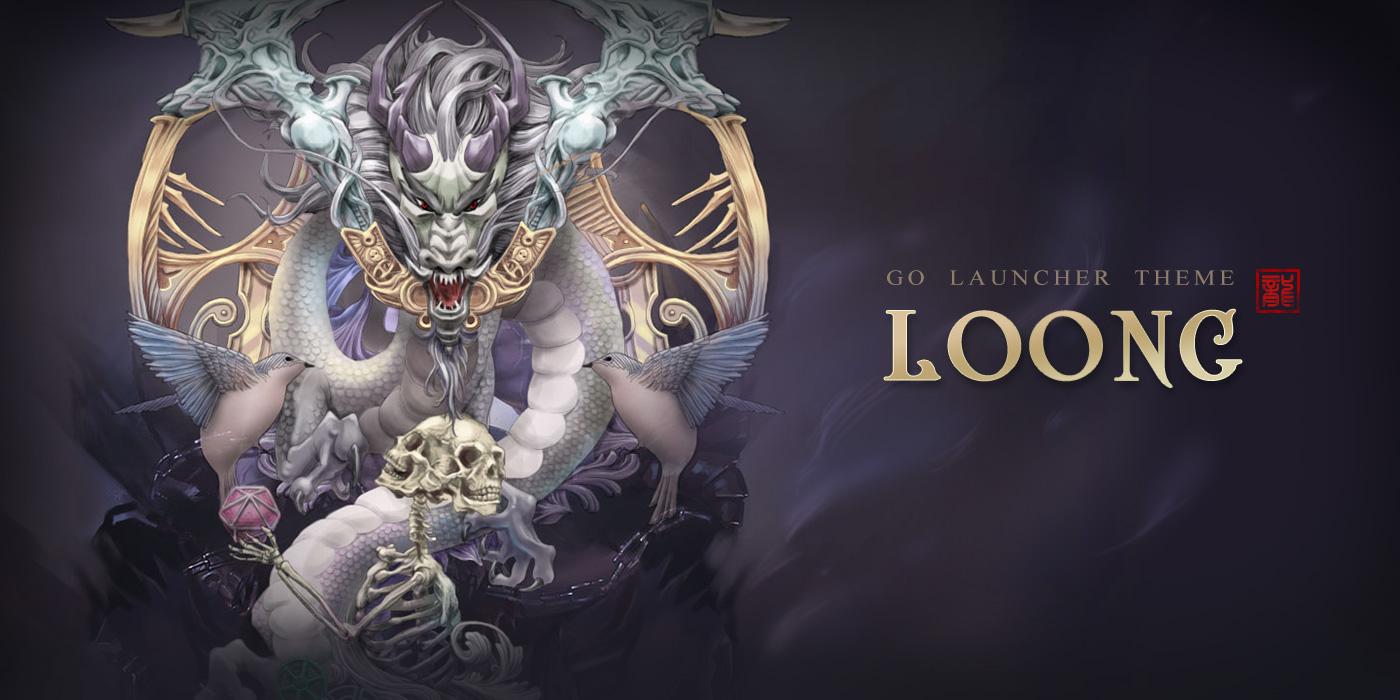 Loong GO Launcher Theme