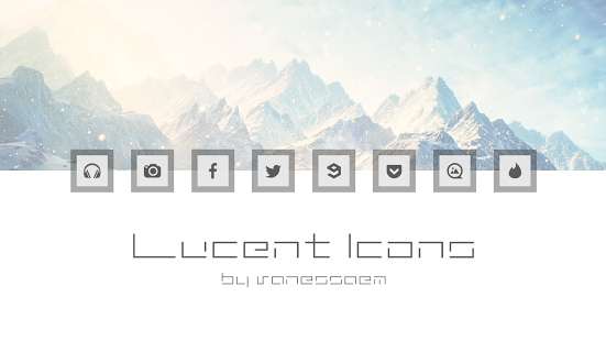 Lucent Icons - Icon Pack