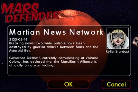 Mars Defender: Space RPG