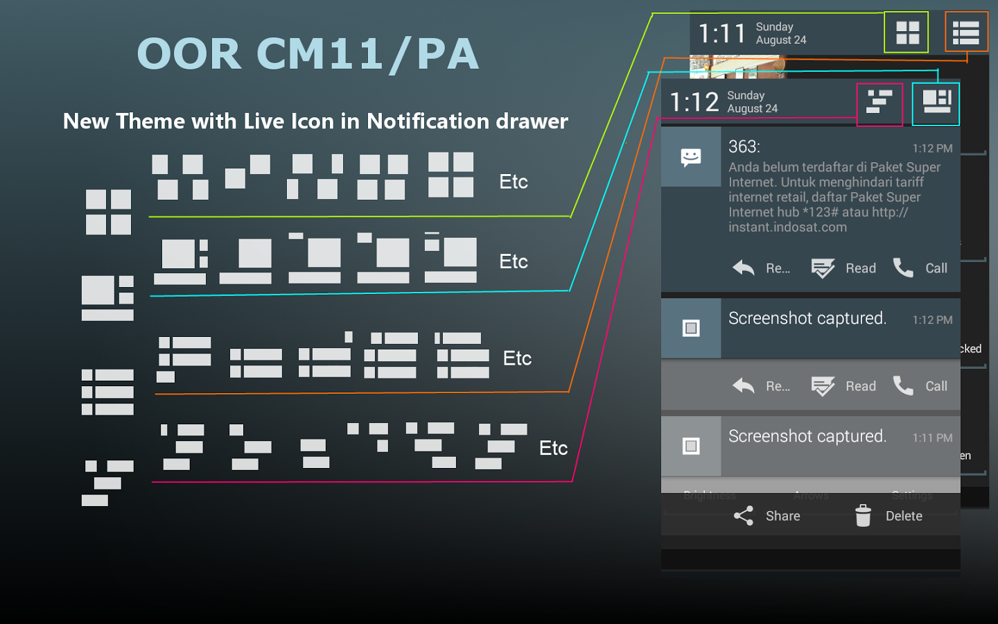 OOR CM11 / PA