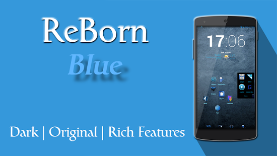 ReBorn Blue : CM & AOSP Theme