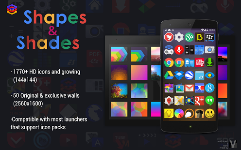 Shapes & Shades  icons&walls