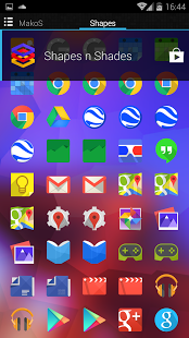 Shapes & Shades  icons&walls