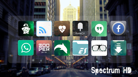 Spectrum HD - Icon Pack