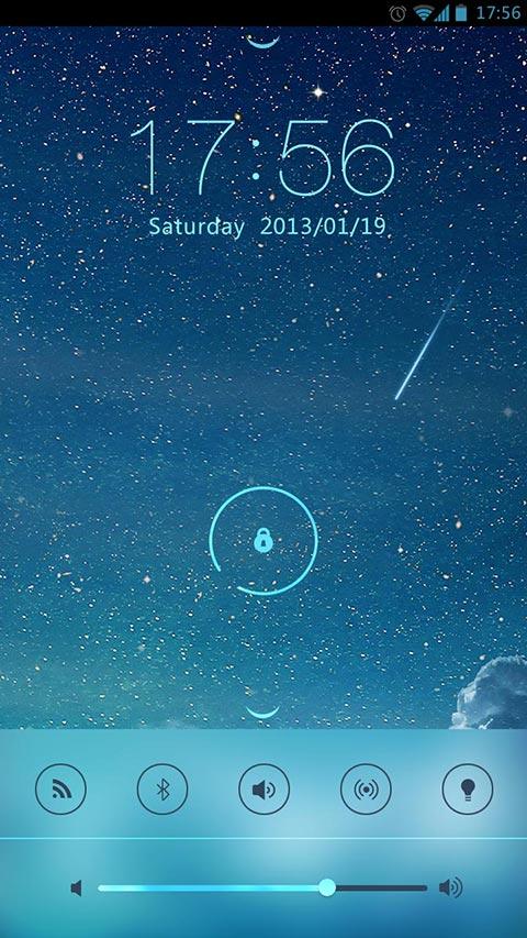 Starry Sky GO Locker Theme