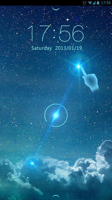 Starry Sky GO Locker Theme