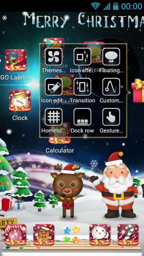 XmasGift Next Launcher Theme