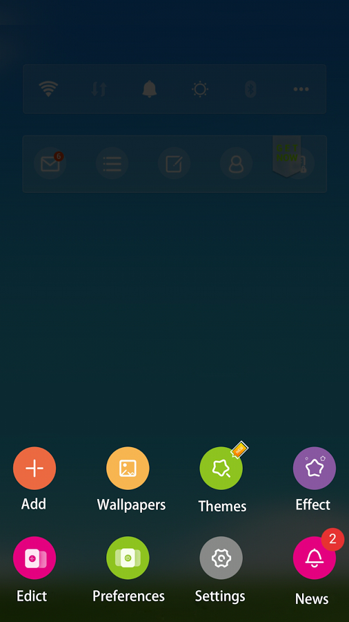 Young Feel GO Launcher Theme