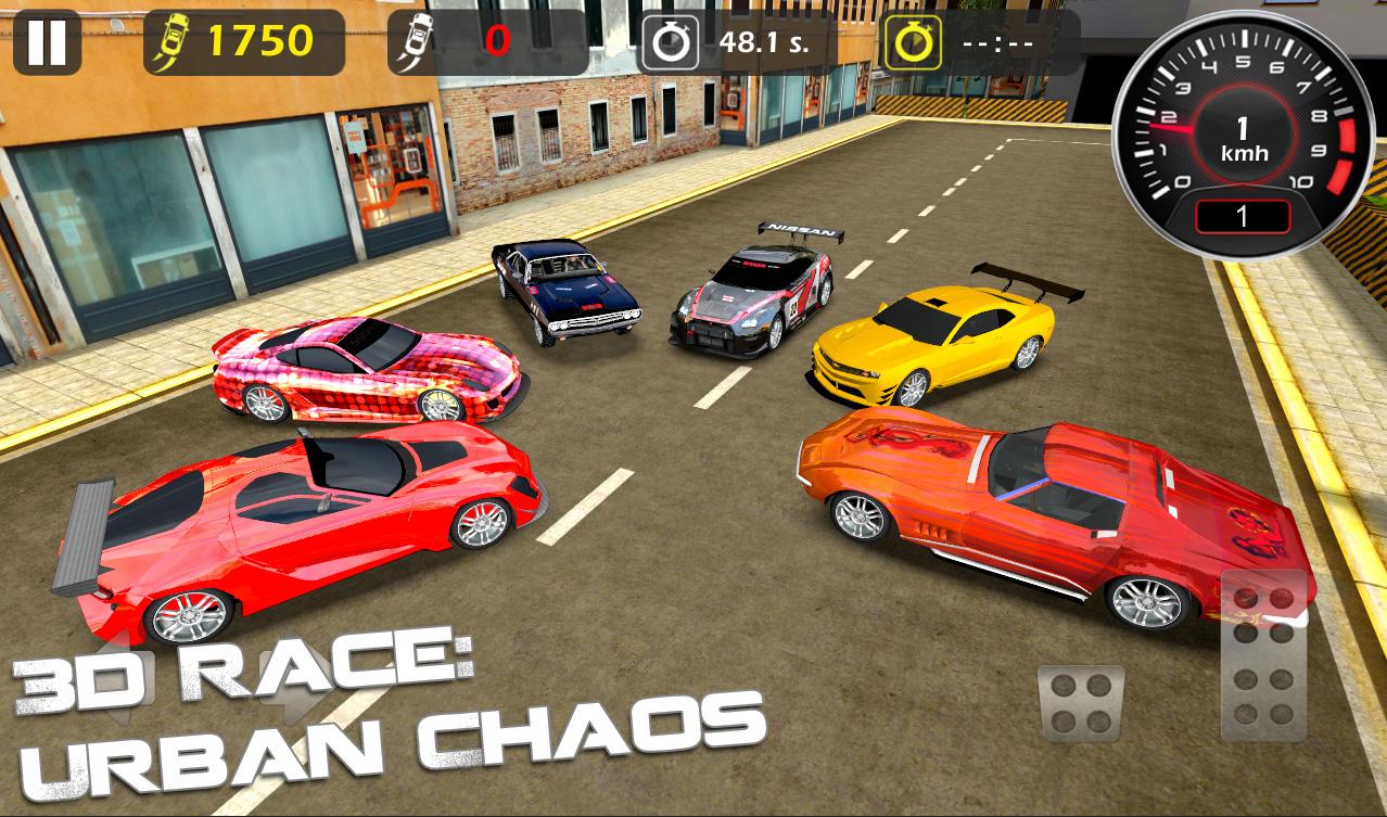 3d Race : Urban Chaos
