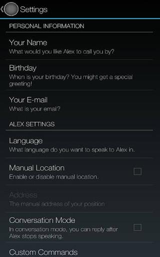Alex (Siri for Android) Free