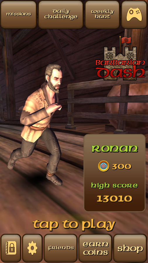 Barbarian Dash! Celtic Warrior