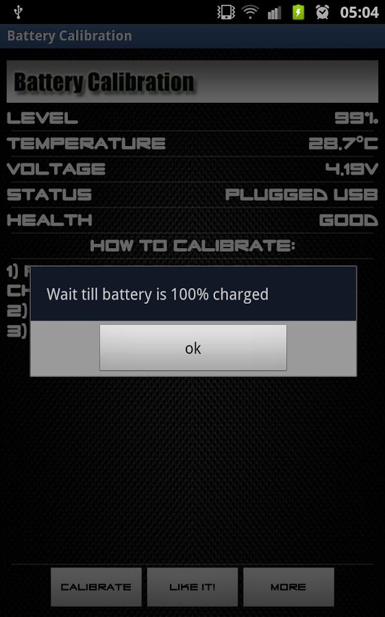 Battery Calibration