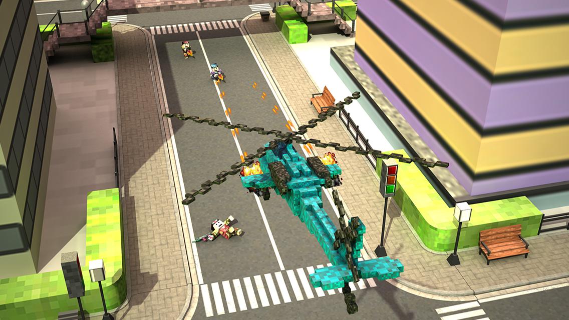 Blocky Copter in Compton (Mod Money)