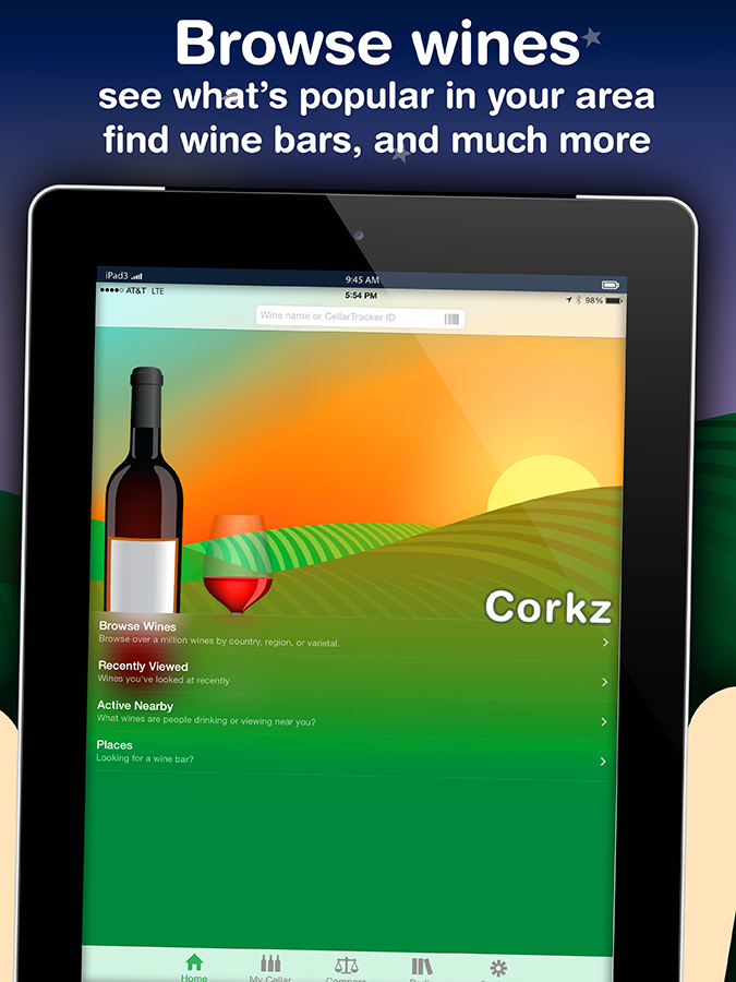 Corkz - Wine Info App -Reviews