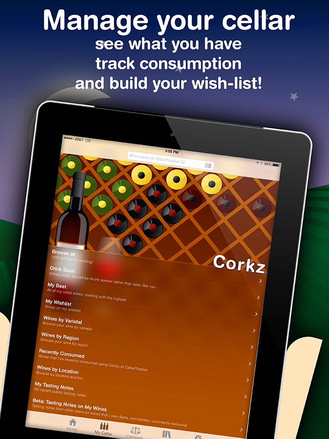 Corkz - Wine Info App -Reviews