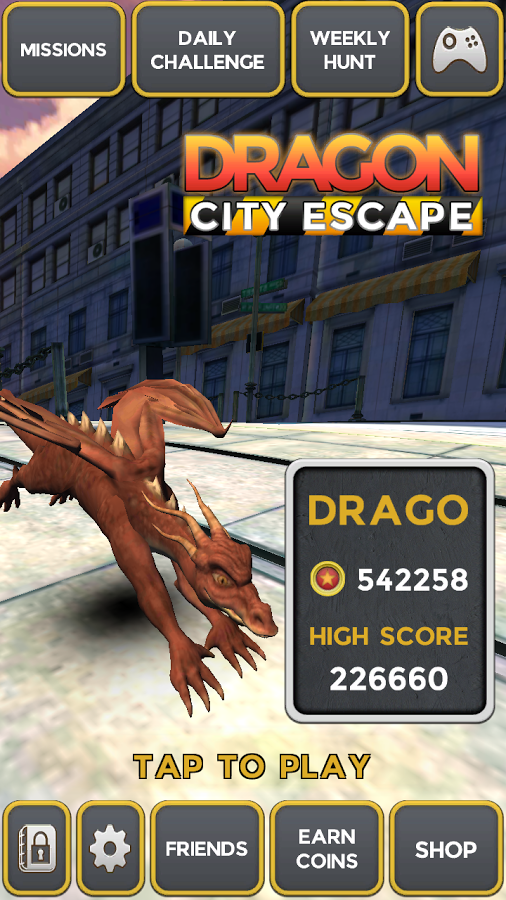 Dragon City Escape
