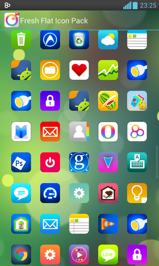 Fresh Flat Icon Pack