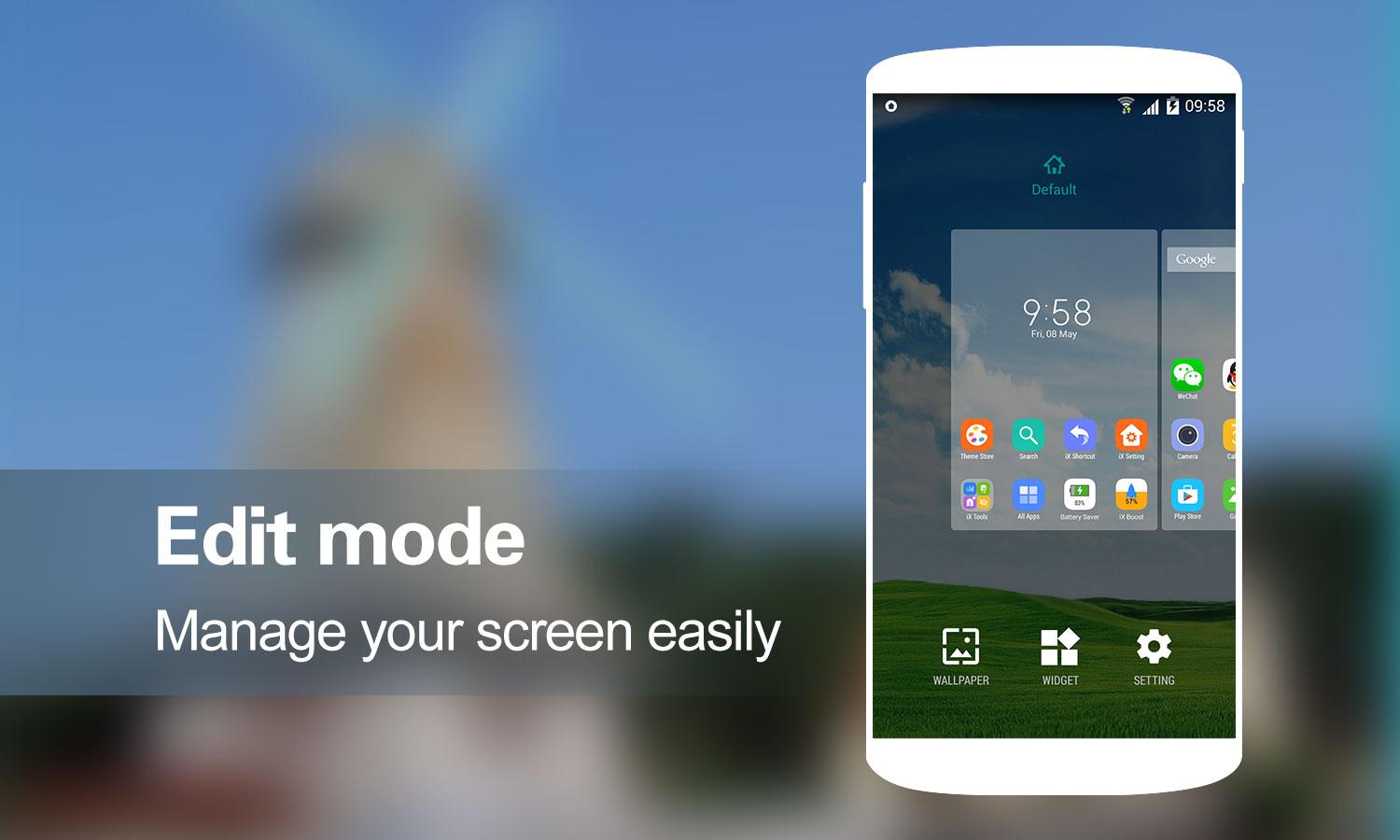 iX Launcher - Android M + iOS8