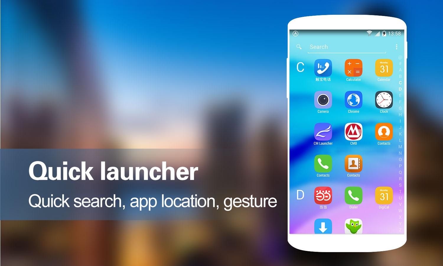 iX Launcher - Android M + iOS8