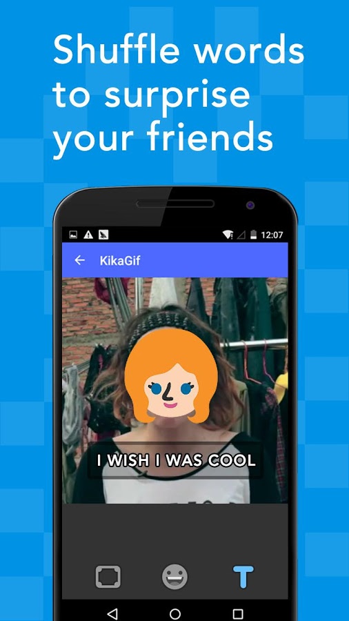 Kika Emoji Gif For Messenger