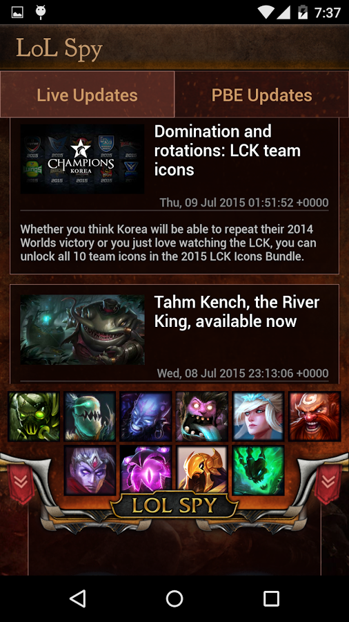 LoL Spy - League of Legends
